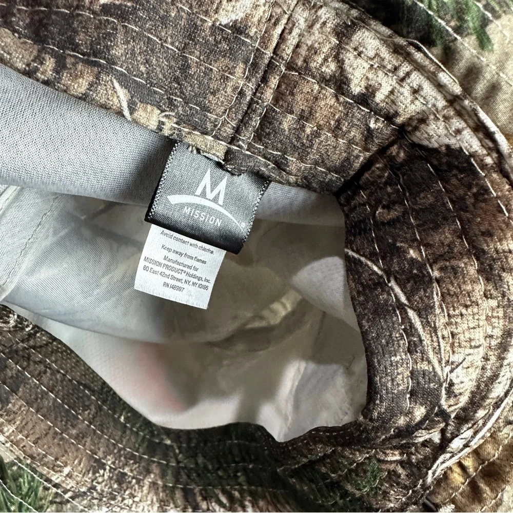 Mission Real Tree Enduracool Bucket Hat Camo OSMF